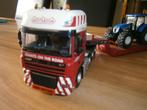 DAF zwaartransport Nooteboom + lading, Hobby en Vrije tijd, Modelauto's | 1:50, Ophalen of Verzenden, Zo goed als nieuw, Bus of Vrachtwagen