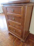 Eiken laden kast, Huis en Inrichting, Kasten | Ladekasten, Ophalen, Gebruikt, Eikenhout, 50 tot 100 cm