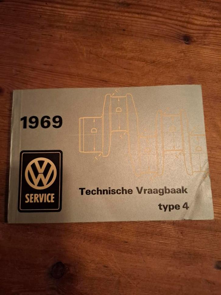 VW Type 4 Technische Vraagbaak 1969, Auto diversen, Handleidingen en Instructieboekjes, Ophalen of Verzenden