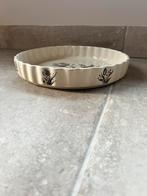 Gien Tulipes Noires quiche ovenschaal, Huis en Inrichting, Ophalen, Aardewerk, Schaal of Schalen