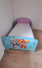 Peuterbedje van paw patrol, Kinderen en Baby's, Kinderkamer | Bedden, Ophalen, Gebruikt, 70 tot 85 cm, 140 tot 160 cm
