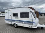 Hobby De luxe Easy 400 SB bouwjaar 2001, voortent en luifel, Caravans en Kamperen, Overige typen, Hobby, Bedrijf, Treinzit