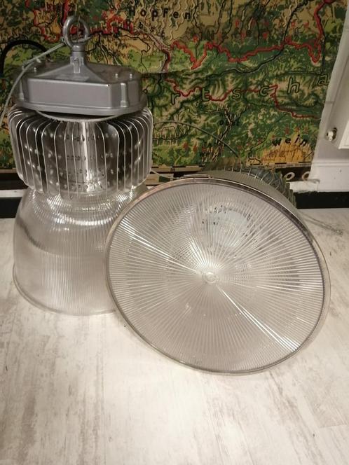 2 geweldige led super grote zware showroom lampen 60x40 cm., Antiek en Kunst, Curiosa en Brocante, Ophalen