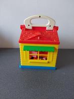 Speelhuisje met slaapkamer, keuken, woonkamer, Kinderen en Baby's, Speelgoed | Buiten | Speelhuisjes, Ophalen of Verzenden, Gebruikt