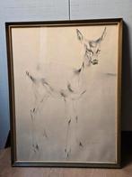 Hertje zeer grote  prent H.van Meegeren, Ophalen