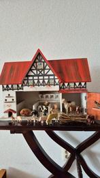 Vintage Boerderij met Dieren - Houten Speelgoed, Ophalen of Verzenden
