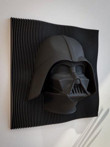 Darth Vader - Star Wars 3D wall art - meerdere kleuren, Antiek en Kunst, Kunst | Schilderijen | Modern, Ophalen of Verzenden