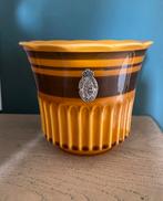 Modica keramiek Gouda bloempotje 11 cm. hoog, Antiek en Kunst, Ophalen of Verzenden