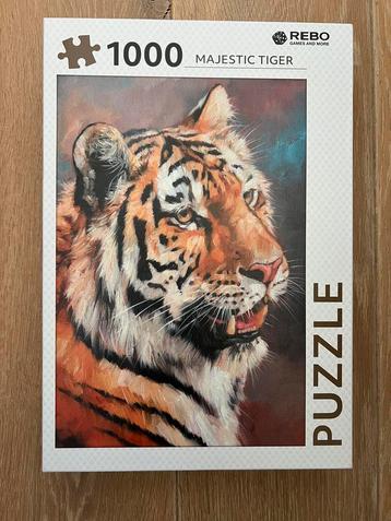 Puzzel Majestic Tiger beschikbaar voor biedingen