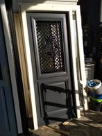 Hardhouten rooster voordeur