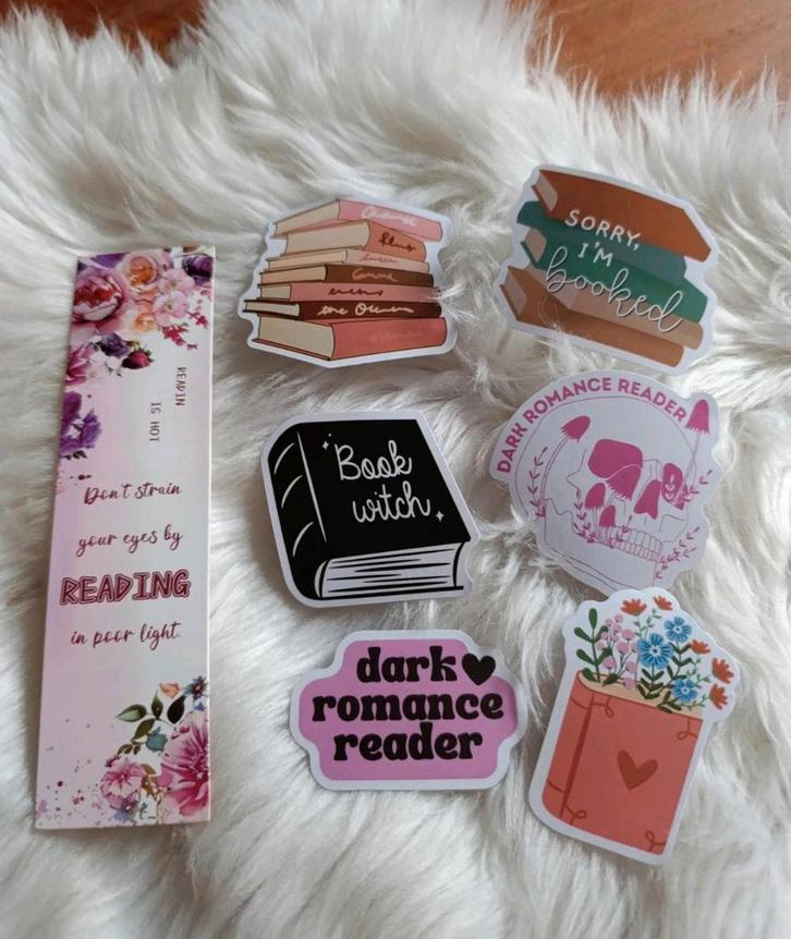 Boekenlegger & Stickers - Leesthema, Verzamelen, Boekenleggers, Nieuw, Tekst, Ophalen of Verzenden