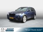 BMW X3 xDrive20d High Executive | Trekhaak | Leder | Goed on, Automaat, Navigatiesysteem, 193 €/maand, Blauw