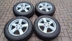 Winterbanden vw troc passat 215 60 16 alu velgen 5x112  seat, Ophalen, 16 inch, Banden en Velgen, Winterbanden