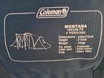 " Coleman " Montana 4 pers. tent, Caravans en Kamperen, Ophalen, Gebruikt, Tot en met 4