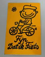 Sticker Fijn dat ik fiets, Ophalen of Verzenden, Nieuw, Overige typen