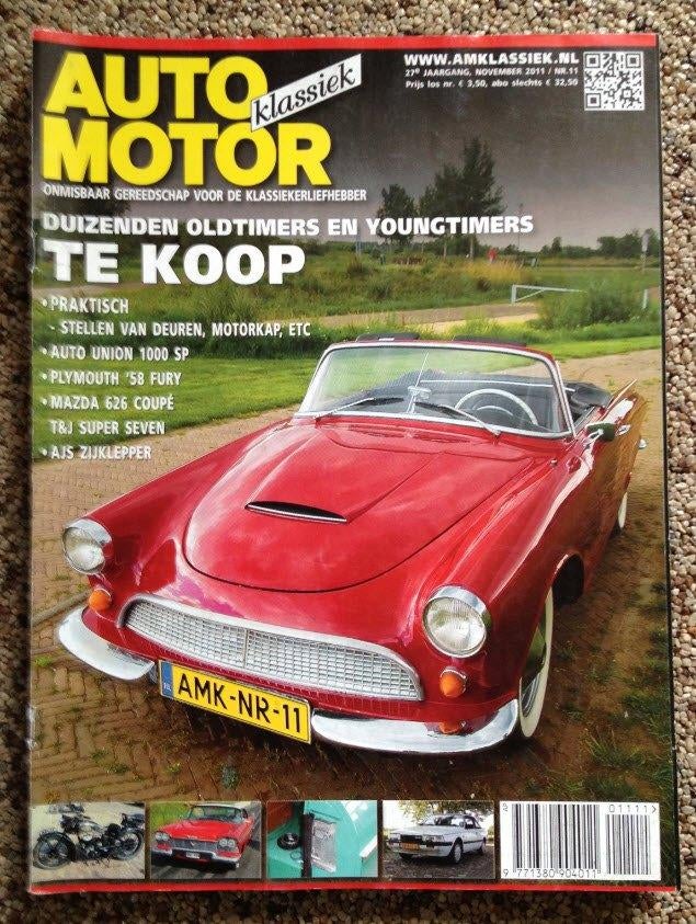 AMK: Mazda 626 Coupe, Auto Union 1000 SP, Plymouth Fury '58, Ophalen of Verzenden, Zo goed als nieuw, Algemeen
