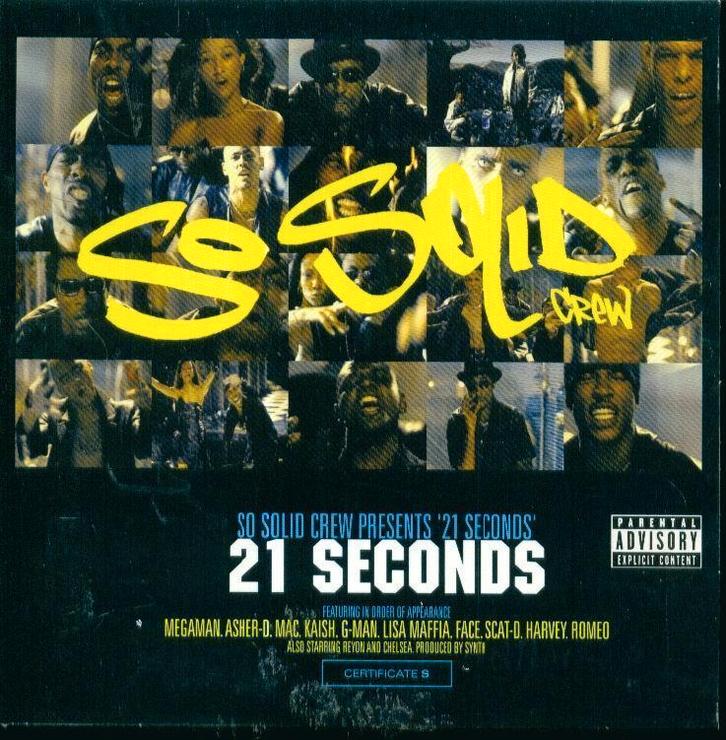 cd-single van So Solid Crew - 21 seconds., Cd's en Dvd's, Cd Singles, Zo goed als nieuw, Pop, Ophalen of Verzenden