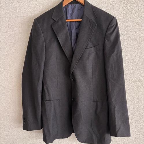 Suitsupply Grijze Wollen Blazer 42L – Maatwerk & Ongevoerd, Kleding | Heren, Kostuums en Colberts, Nieuw, Maat 52/54 (L), Grijs