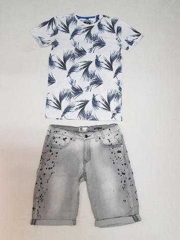 Stoere grijze COOLCAT jog short regular fit maat 170-176. beschikbaar voor biedingen
