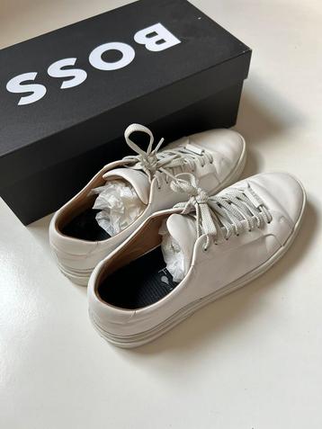 Hugo Boss Witte Sneakers - Maat 43 leer beschikbaar voor biedingen