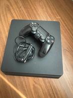 Prima werkende PS4 Slim + 1 Controller, 500 GB, Ophalen of Verzenden, Zo goed als nieuw, Met 1 controller