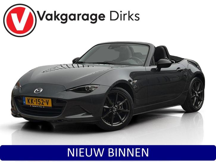 Mazda MX-5 1.5 SkyActiv-G 131 GT-M ✅ Org NL ✅ LED ✅ Le, Auto's, Mazda, Bedrijf, Te koop, MX-5, ABS, Airbags, Airconditioning, Alarm