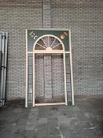 150 jaar oude dubbele klapdeur, Ophalen, Gebruikt, Hout, Raamkozijn