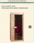 Therapeutisch fullspectrum infrarood sauna 90x90x200 1persoo, Nieuw, Ophalen of Verzenden