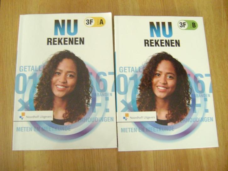 Nu Rekenen 3F deel A en B, Boeken, Schoolboeken, Zo goed als nieuw, Overige vakken, Overige niveaus, Ophalen of Verzenden