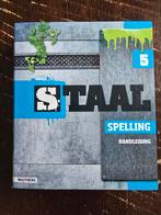 Malmberg Staal Spelling Handleiding Groep 5 incl toetsen, Boeken, Malmberg, Nieuw, Ophalen of Verzenden, Nederlands