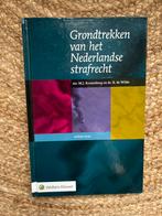 Grondtrekken van het Nederlandse strafrecht, Boeken, Studieboeken en Cursussen, Ophalen of Verzenden, Zo goed als nieuw, Alpha
