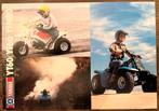 Brochure / folder Yamaha mini trike & quad (~1985)., Ophalen of Verzenden, Zo goed als nieuw, Motoren