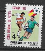 Bolivia 1982 FIFA WK Voetbal Spanje postfris, Zuid-Amerika, Verzenden, Postfris