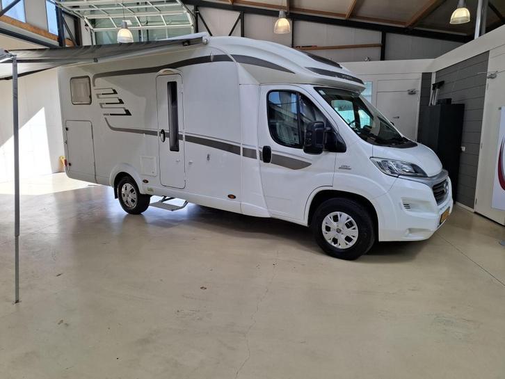 2015 Hymer Tramp CL 614 130PK Dwarsbed Topindeling 86000Km, Caravans en Kamperen, Campers, Bedrijf, tot en met 4, Half-integraal