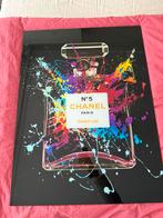 Schilderij van glas 60 x 80 parfumfles, Ophalen, Zo goed als nieuw, Schilderij, 75 cm of meer