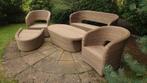 Mooie 4 Seasons tuinset, Ophalen, Gebruikt, Wicker, Bank