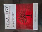 Strategy an international perspective - Bob de Wit, Ophalen of Verzenden, Zo goed als nieuw, Management