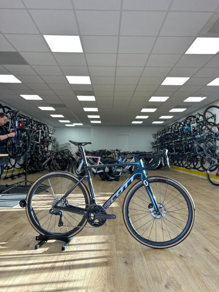 Scott Addict RC Di2 Carbon Racefiets, Sport en Fitness, Wielrennen, Zo goed als nieuw, Overige typen, Ophalen of Verzenden