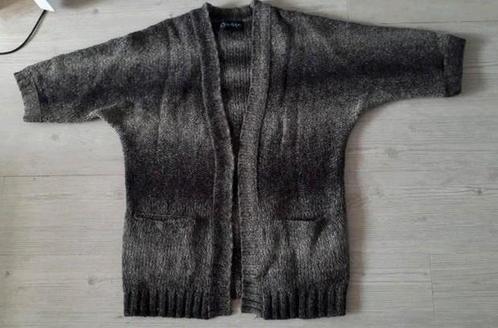 Mooi bruin, gestreept vest 3/4 mouwen, Geisha, maat 40, Kleding | Dames, Truien en Vesten, Zo goed als nieuw, Maat 38/40 (M), Bruin