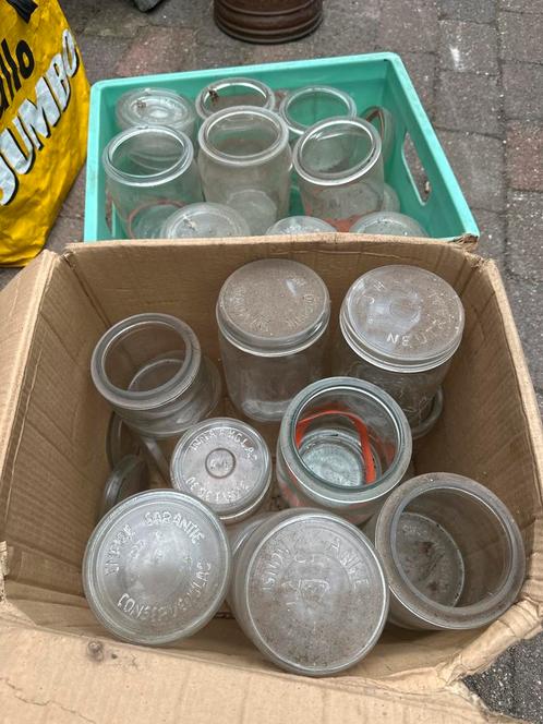 Vintage Weckpotten / Inmaakpotten – 25 stuks, Huis en Inrichting, Keuken | Keukenbenodigdheden, Gebruikt, Ophalen of Verzenden