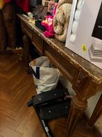 Antiek franse sidetable, Huis en Inrichting, Ophalen, Zo goed als nieuw, 25 tot 50 cm, Rechthoekig