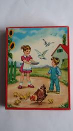 Houten puzzel kinderen op de boerderij – 25 stukjes, 2 tot 4 jaar, Gebruikt, 10 tot 50 stukjes, Ophalen of Verzenden