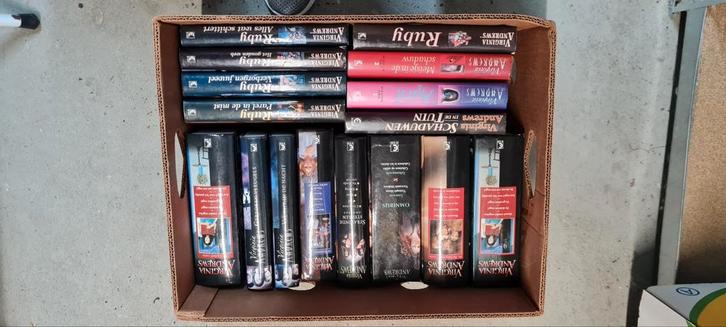 Virginia andrews boeken doos 3, Boeken, Partijen en Verzamelingen, Zo goed als nieuw, Ophalen of Verzenden