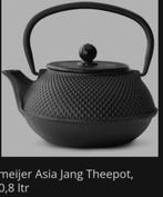theepot asia jang bredemeijer 0,8 liter zwart, Ophalen, Overige materialen, Overige typen, Zo goed als nieuw