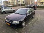 Audi A3 1.6 75KW 5D 2002 Zwart, Auto's, Audi, Voorwielaandrijving, Euro 5, Stof, Zwart