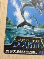 ECCO THE DOLPHIN Metalen Wandbord Sega megadrive, Spelcomputers en Games, Games | Sega, Verzenden, 1 speler, Nieuw, Mega Drive