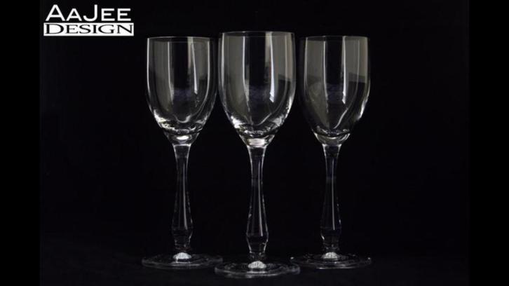 3 Thomas - Tivoli - Wijnglazen met bolvormige steel, Verzamelen, Glas en Borrelglaasjes, Zo goed als nieuw, Overige typen, Ophalen of Verzenden