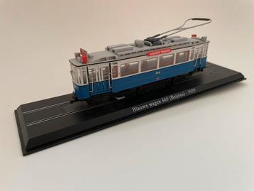 model tram ‘Blauwe wagen 465’, Beijnes 1929, Amsterdam, 1/87 beschikbaar voor biedingen