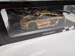 1:18 Audi R8 LMS Goud Zie tekst., Hobby en Vrije tijd, Modelauto's | 1:18, Ophalen of Verzenden, Nieuw, Overige merken