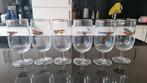KLM glazen set van 6 oa spirit of st louis, Verzamelen, Glas en Borrelglaasjes, Ophalen of Verzenden, Gebruikt, Bierglas